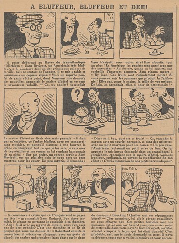L'Epatant 1931 - n°1221 - page 10 - A bluffeur, bluffeur et demi - 24 décembre 1931