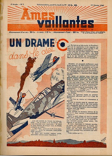 Ames Vaillantes 1940 - n°5 - 1er février 1940