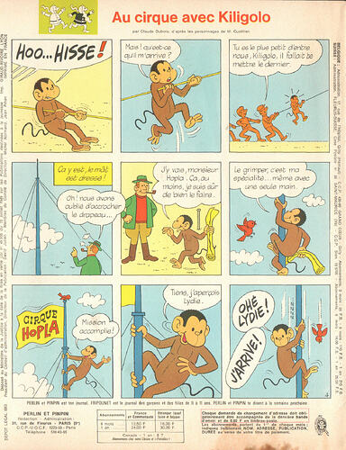 Perlin et Pinpin n°47 du jeudi 21 novembre 1968