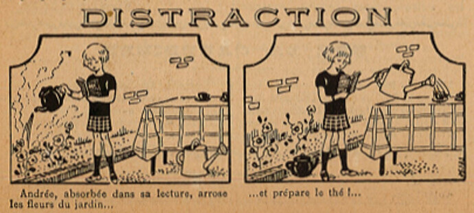 Almanach Lisette 1929 - page 120 - Distraction