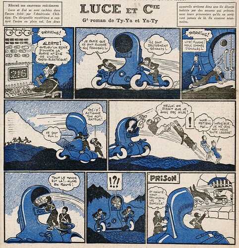 Ames Vaillantes 1938 - n°37 - page 1 - Lucie et Cie - 15 septembre 1938
