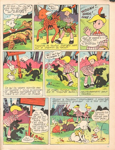 Titounet et Titounette - n°1 - Dans la forêt d'Automne - 3e trim 1958 - page 13