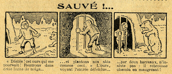 Almanach Pierrot 1932 - page 78 - Sauvé !