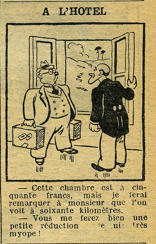 Cri-Cri 1934 - n°803 - page 11 - A l'hôtel - 15 février 1934