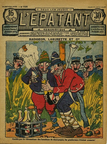 L'Epatant 1926 - n°936 - 8 juillet 1926 - page 1 - Perré