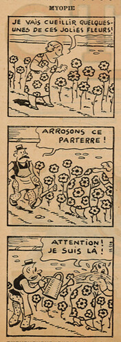Pierrot 1937 - n°9 - page 2 - Myopie - 28 février 1937