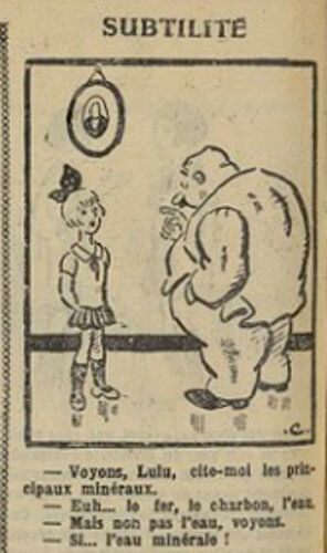 Fillette 1931 - n°1220 - page 4 - Subtilité - 9 août 1931