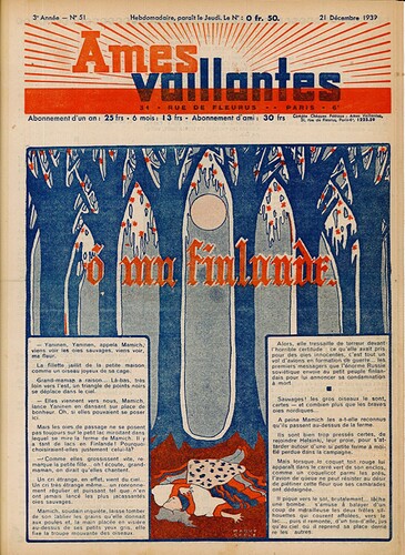 Ames Vaillantes 1939 - n°51 - 21 décembre 1939