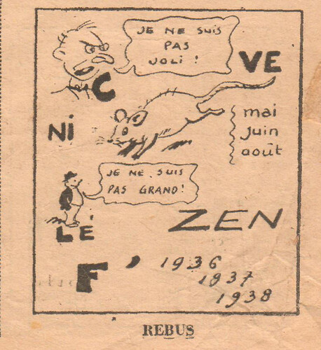 Coeurs Vaillants 1939 - n°17 - Rébus - 23 avril 1939 - page 2
