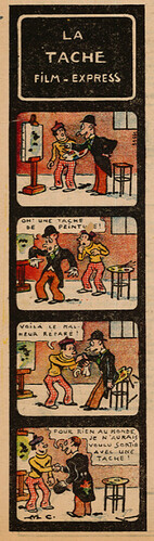 Pierrot 1936 - n°1 - page 5 - La tache - Film Express - 5 janvier 1936