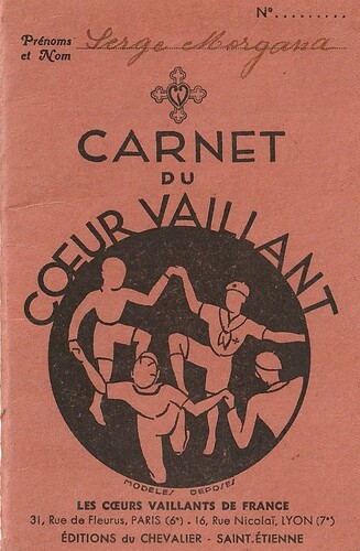 Carnet Coeur Vaillant 1938 (NET)