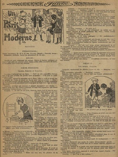Fillette 1926 - n°950 - page 10 - Un Paris moderne - 6 juin 1926