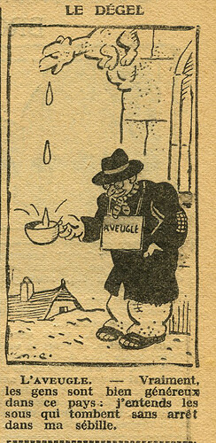 Cri-Cri 1930 - n°590 - page 14 - Le dégel - 16 janvier 1930