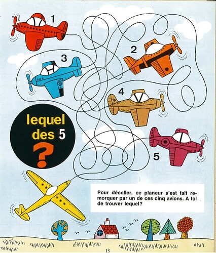Albums Jeux - 1966 - Claude Dubois - Sylvain pilote de caravelle - page 13