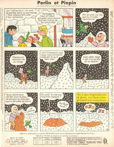 Perlin et Pinpin n°15 du jeudi 13 avril 1967