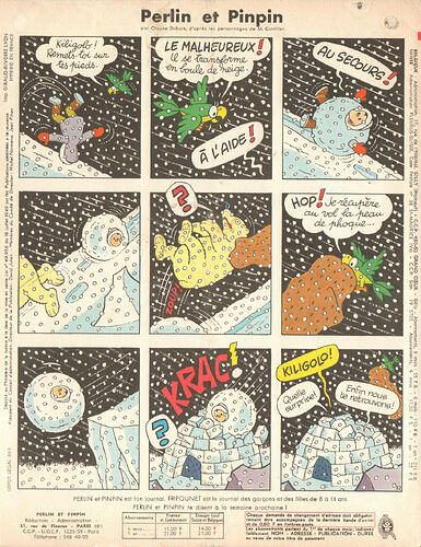 Perlin et Pinpin n°19 du jeudi 11 mai 1967