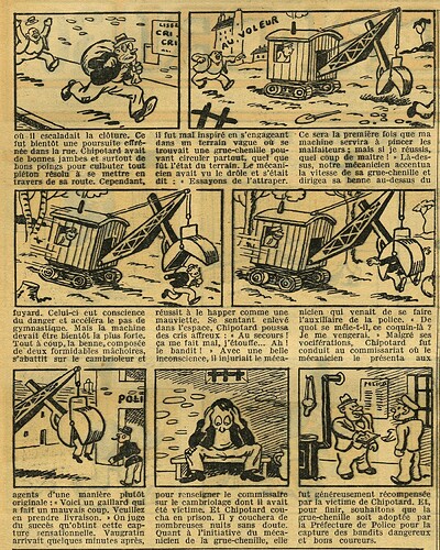 Cri-Cri 1935 - n°875 - page 2 - La capture de CHIPOTARD - 4 juillet 1935