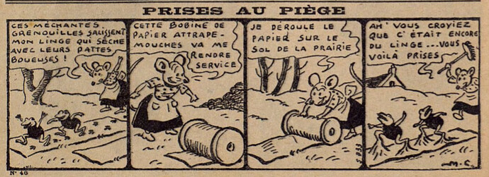 Lisette 1938 - n°46 - page 2 - Prises au piège - 13 novembre 1938