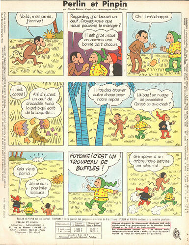 Perlin et Pinpin n°37 du jeudi 14 septembre 1967