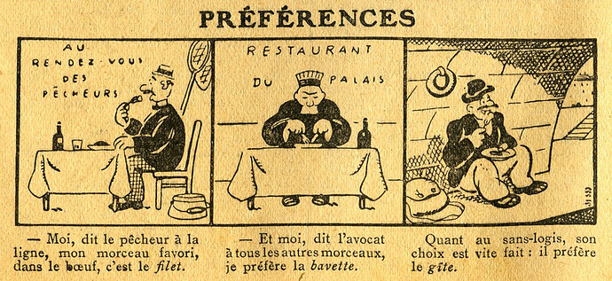Almanach Pierrot 1930 - page 50 - Préférences