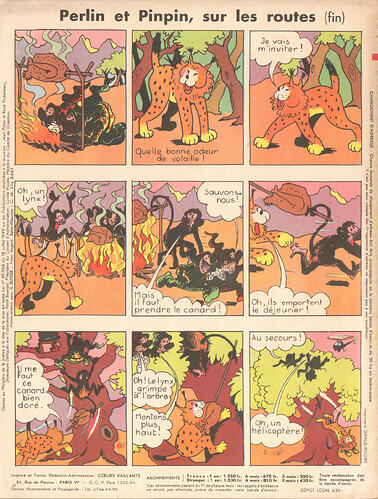 Perlin et Pinpin 1958 - n°44 - 2 novembre 1958 - page 8