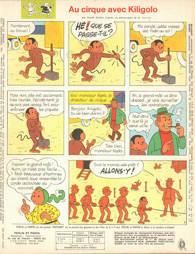 Perlin et Pinpin n°46 du jeudi 14 novembre 1968