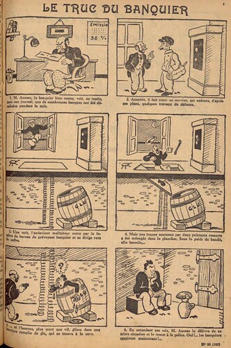 Pierrot 1930 - n°32 - page 5 - Le truc du banquier - 10 août 1930