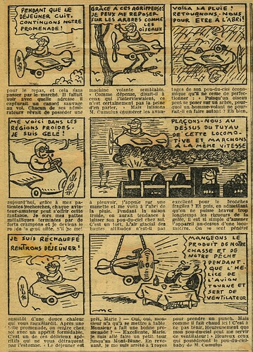 Cri-Cri 1937 - n°955 - page 2 - Le Pou-du Ciel de M. CUMULUS - 14 janvier 1937