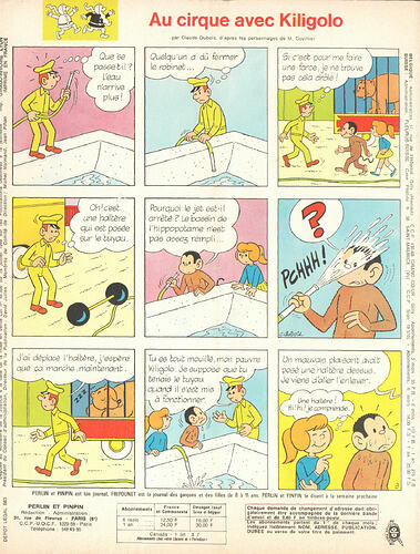 Perlin et Pinpin n°52 du jeudi 26 décembre 1968