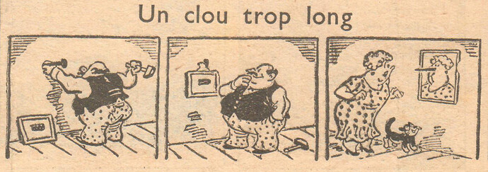 Coeurs Vaillants 1937 - n°51 - page 6 - Un clou trop long - 19 décembre 1937