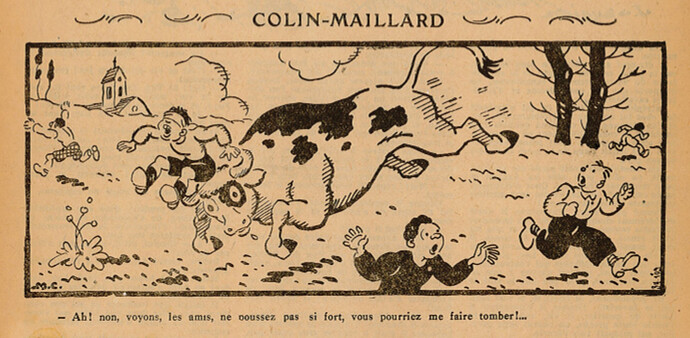 Pierrot 1931 - n°31 - page 11 - Colin-maillard - 2 août 1931