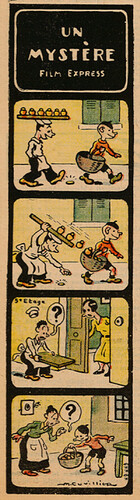 Pierrot 1935 - n°19 - page 5 - Un mystère - Film express - 12 mai 1935