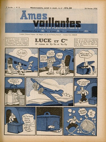 Ames Vaillantes 1938 - n°8 - 24 février 1938 - page 1