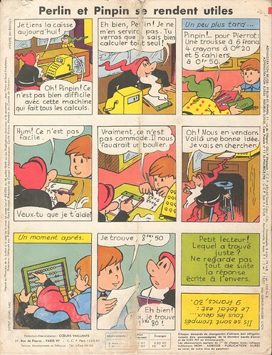 Perlin et Pinpin 1960 - n°10 - 6 mars 1960 - page 8