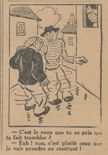 L'Epatant 1931 - n°1178 - page 11 - C'est le coup que tu as pris qui te fait trembler - 26 février 1931