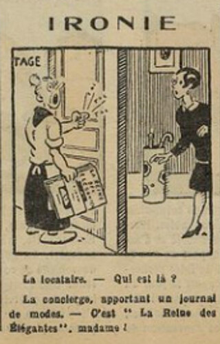 Fillette 1931 - n°1212 - page 7 - Ironie - 14 juin 1931