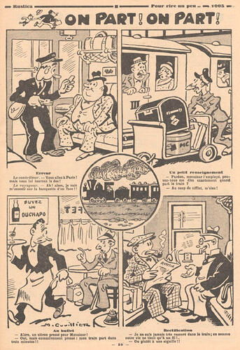 Rustica 1938 - n°36 - On part ! On part ! - 4 septembre 1938 - page 29