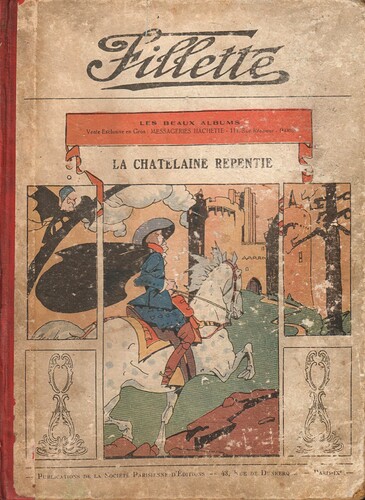 Fillette 1930 - Album La chatelaine repentie - couverture