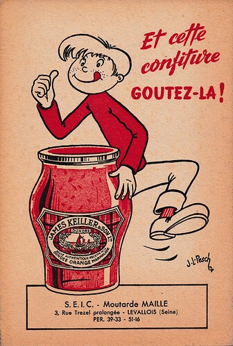 publicité J-L Pesch confiture