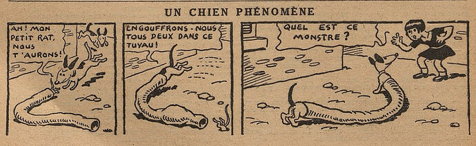 Fillette 1937 - n°1505 - page 6 - Un chien phénomène - 24 janvier 1937