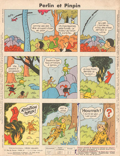 Perlin et Pinpin n°21 du jeudi 21 mai 1964