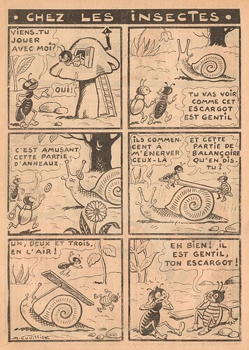 Le Journal de Bébé 1939 - n°405 - 10 août 1939 - Ches les insectes - page 2
