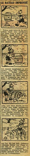 Cri-Cri 1931 - n°656 - page 2 - Le bateau improvisé - 23 avril 1931