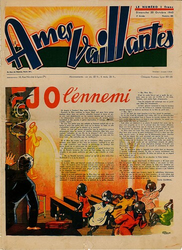 Ames Vaillantes 1940 - n°42 - 20 octobre 1940