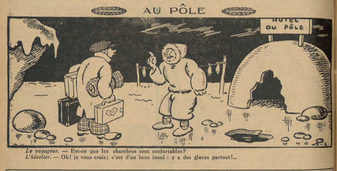 Pierrot 1932 - n°11 - page 14 - Au Pôle - 13 mars 1932