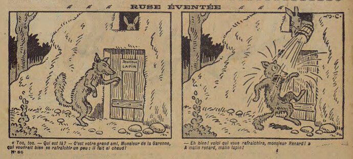 Pierrot 1927 - n°86 - page 2 - Ruse éventée - 14 août 1927