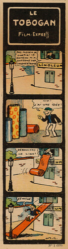 Pierrot 1937 - n°1 - page 5 - Le tobogan - Film Express - 3 janvier 1937