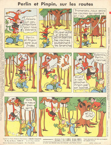 Perlin et Pinpin 1958 - n°29 - 20 juillet 1958 - page 8