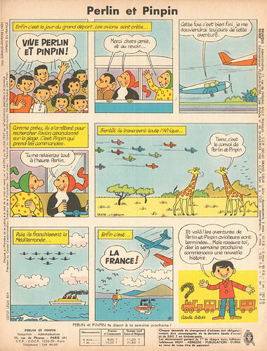 Perlin et Pinpin n°31 du jeudi 5 août 1965