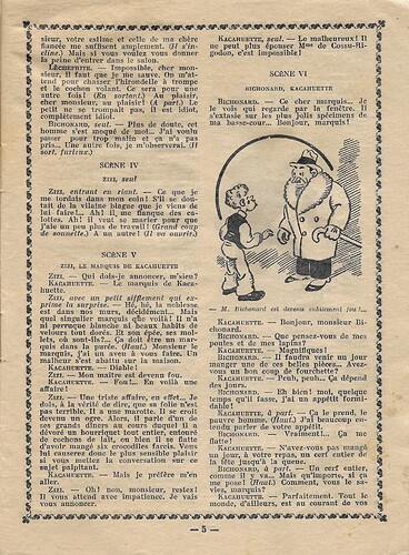 Almanach Petit Illustré 1932 - Les Farces de Zizi - page 5